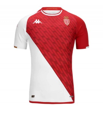 Lacne Muži Futbalové dres AS Monaco 2023-24 Krátky Rukáv - Domáci